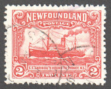 Newfoundland Scott 164 Used VF (P13.8x13.5) - Click Image to Close